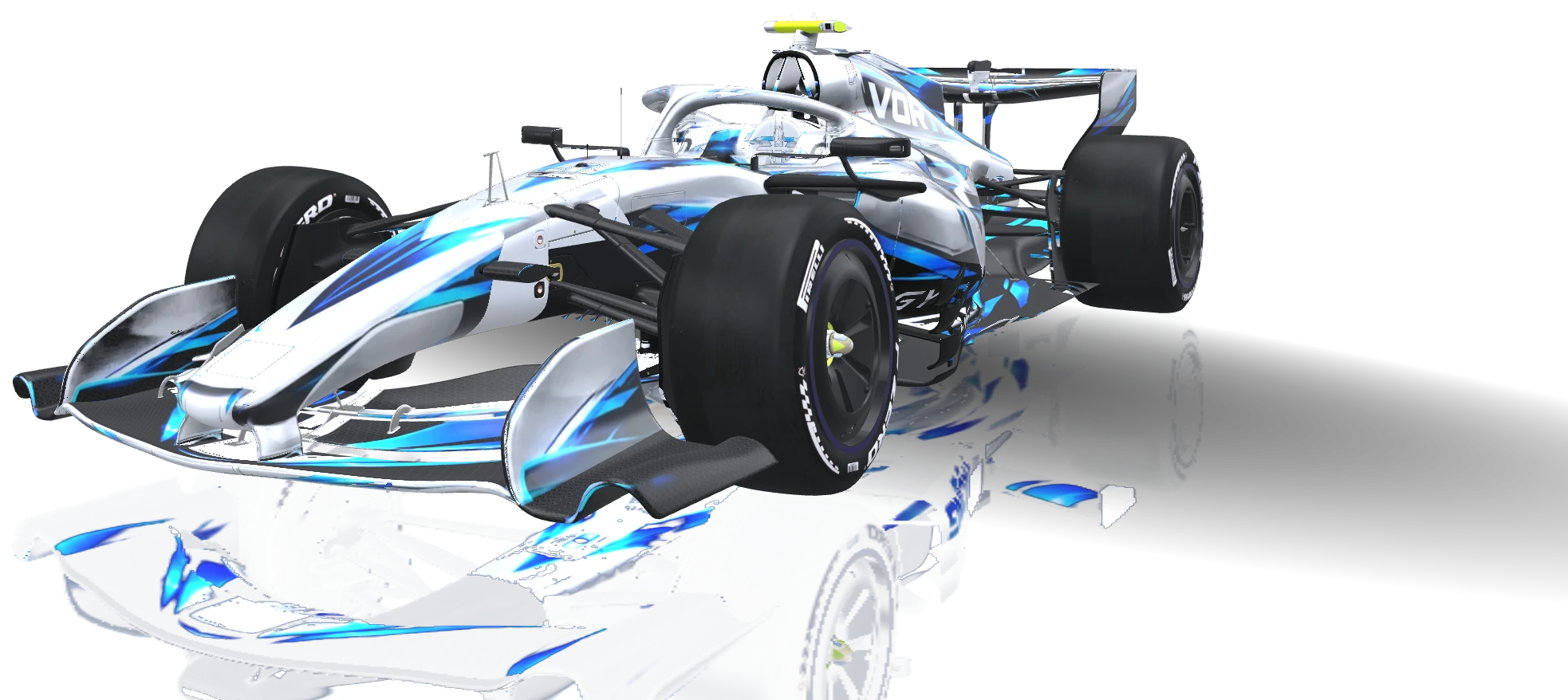 The Vorteca Energy Racing car